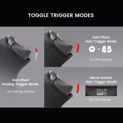 GameSir Tarantula Pro Switch Controller | Hall Effect Gamepad with 9 Programmable Buttons for Nintendo Switch, iPhone & Android