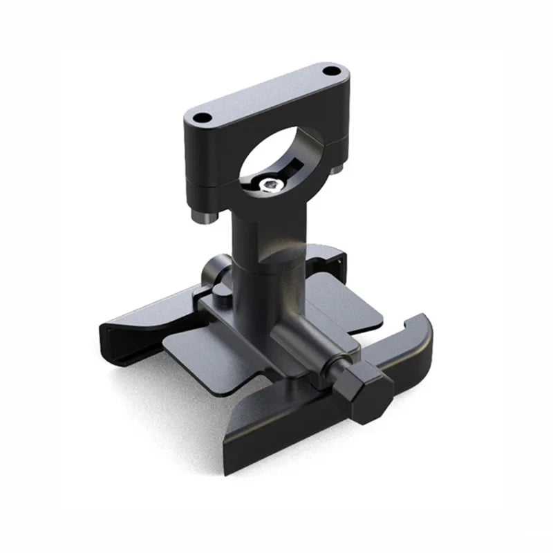 Aluminium Alloy Shockproof Mobile Phone Holder – Motorbike & Electric Car Navigation Mount for Riding & Delivery