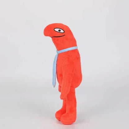 Smiling Friends Plush Toy — Mr. Frog Soft Stuffed Doll, Kawaii Home Decoration, Cute Gift for Kids