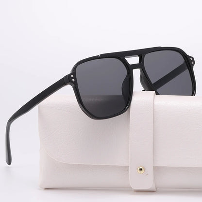 2024 Luxury Polarized Sunglasses for Men — High-End Square UV400 Driving Eyewear & Fashion Travel Sun Glasses