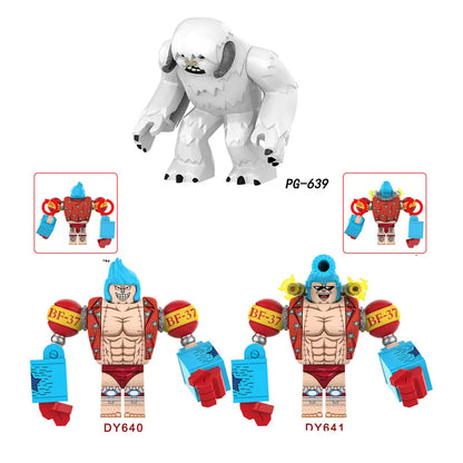 Anime Snow Monster Franky Eagle Eye Building Blocks – DY640 DY641 WM2786 Assemble Toy for Kids