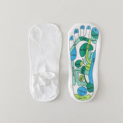 Foot Acupressure Massage Tool - Reflexology Pressure Point Foot Care Aid