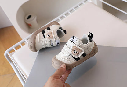 2025 Toddler Shoes — PU Leather Soft-Sole Sneakers for Baby Boys & Girls, Ergonomic First-Step Sport Shoes