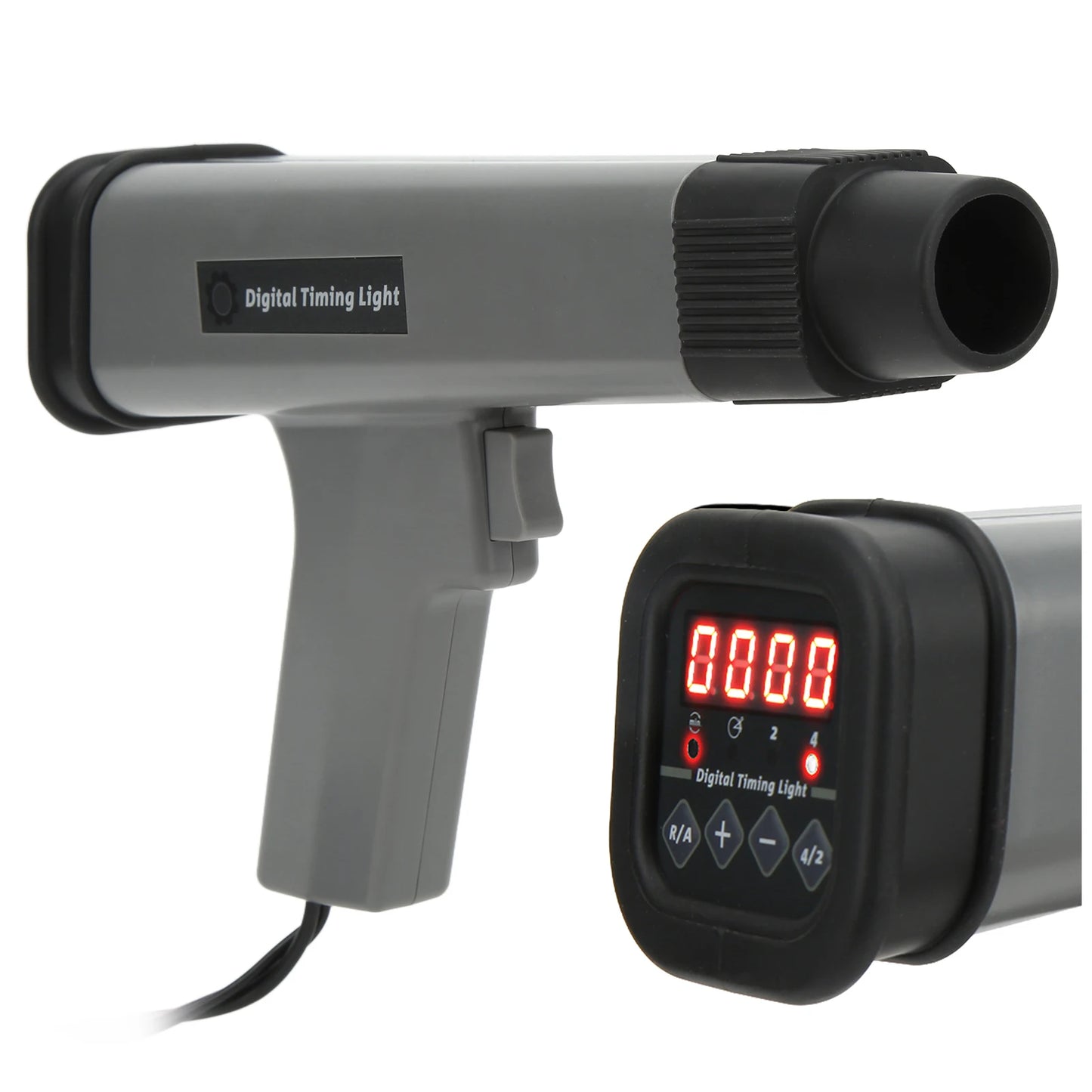 Digital Engine Timing Light - 12V Inductive Strobe Timing Light for Car, Motorcycle & Marine Engines