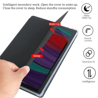 Chuwi AuPad 10.95″ Tablet PU Leather Case — Multi-Angle Stand with Auto Wake/Sleep for HiPad 11 (2024)