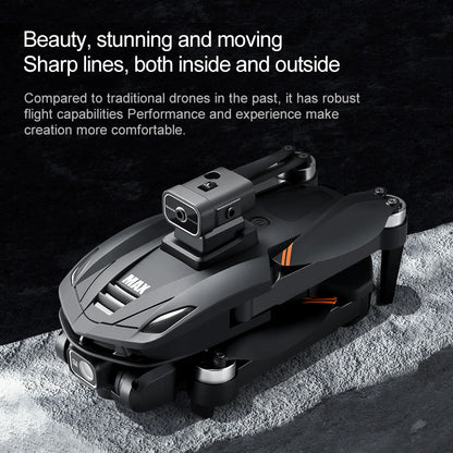 2025 V168 Pro MAX GPS Drone – 8K HD Camera, 5G WiFi FPV, 360° Obstacle Avoidance, Brushless RC Quadcopter