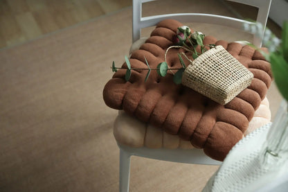 INS Cookie Biscuit Cushion – Soft & Cute Throw Pillow, Thickened Seat Pad for Chair & Living Room Decor