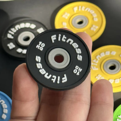 2025 Silicone Barbell Dumbbell Keychain – DIY Gym Gift for Fitness Lovers & Trainers