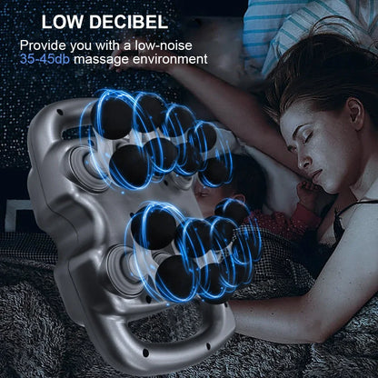 Fascia Gun Muscle Massager – High-Frequency Electric Massage Gun for Back, Shoulders, Legs & Waist, Professional Body Relaxation