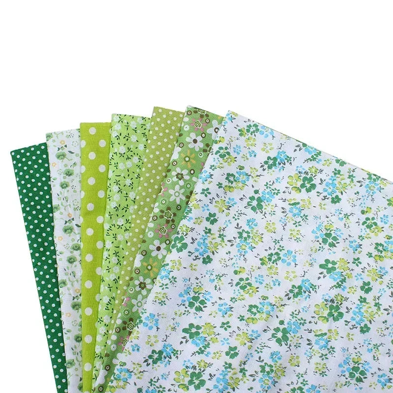 Printed Cotton Fabric Squares 25×25cm — Sewing, Quilting, Patchwork & DIY Handmade Craft Material