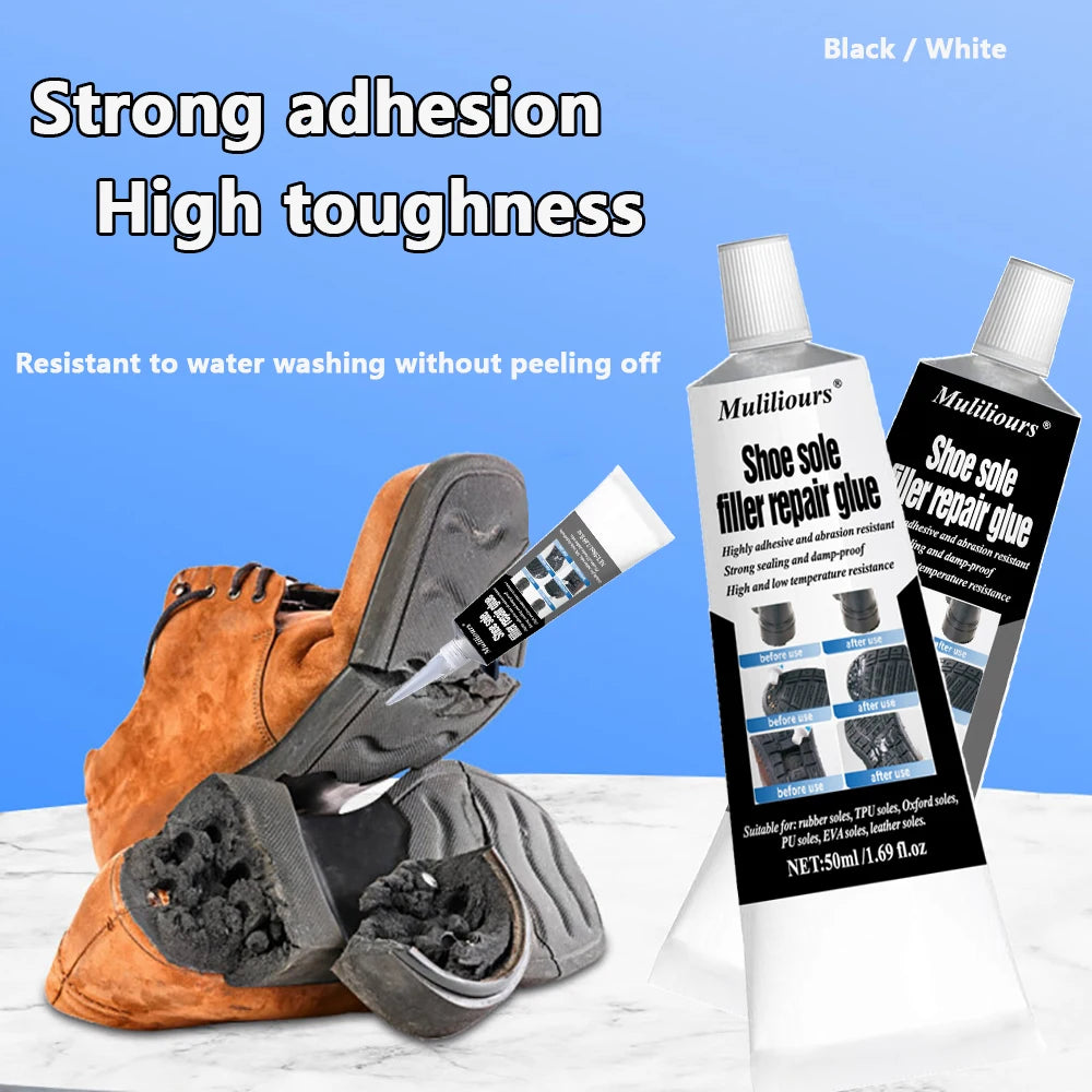 Strong Waterproof Shoe Repair Adhesive – Universal Shoe Glue for Professional Repairs