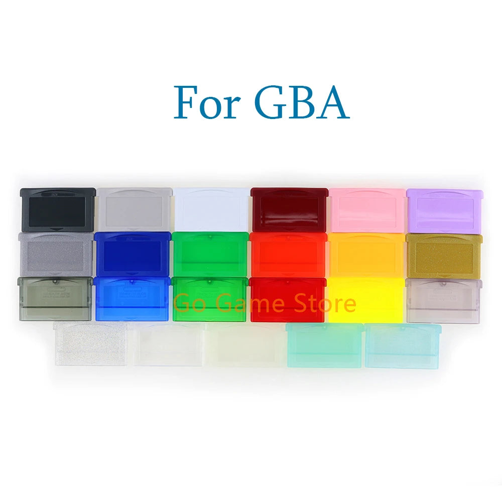 30PCS GBA Game Card Case Set - Protective Cartridge Shells with Screws for GBM GBA SP NDS NDSL