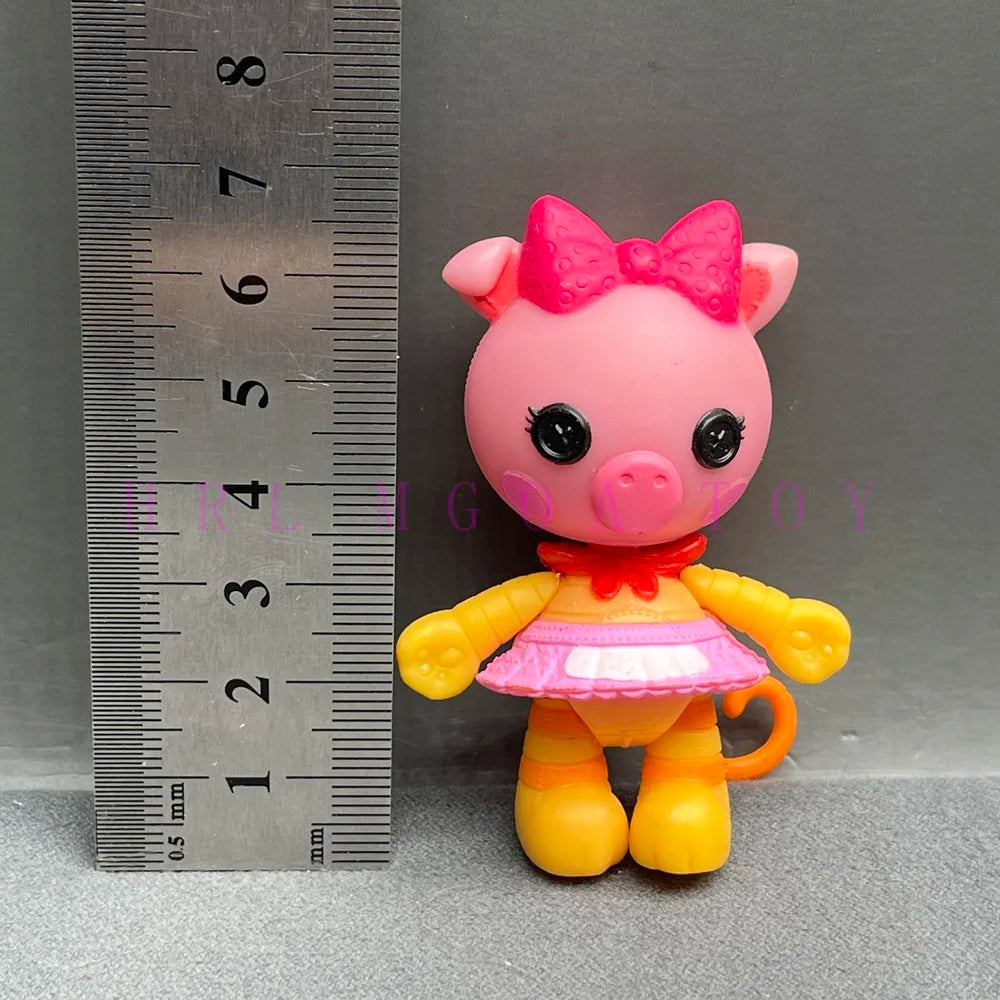 Lalaloopsy Little Sister & Pet Dolls - 8–10cm PVC Holiday Gift Collectible Toys