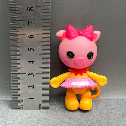 Lalaloopsy Little Sister & Pet Dolls - 8–10cm PVC Holiday Gift Collectible Toys