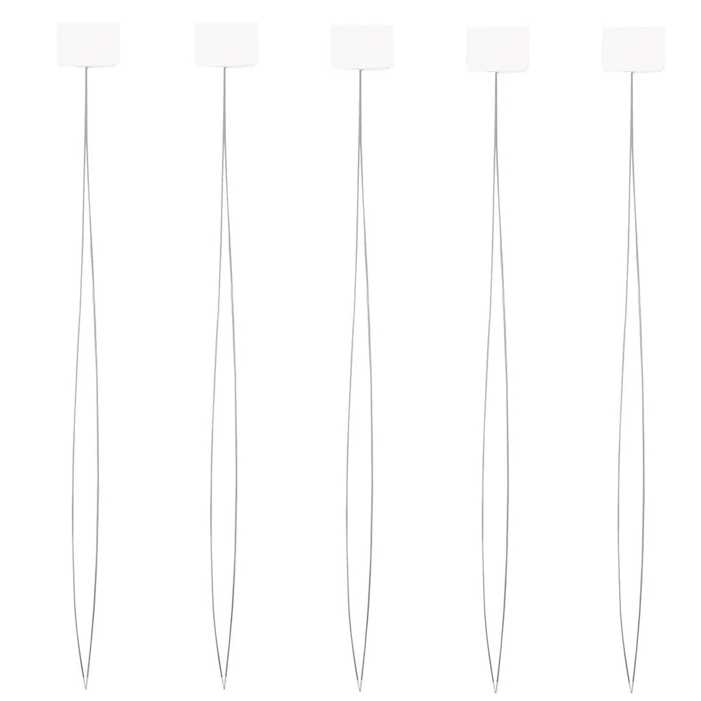 5/10PCS Stainless Steel Long Needle Threaders – Cross Stitch Sewing Tools for Embroidery Floss and DIY Hand Crafts
