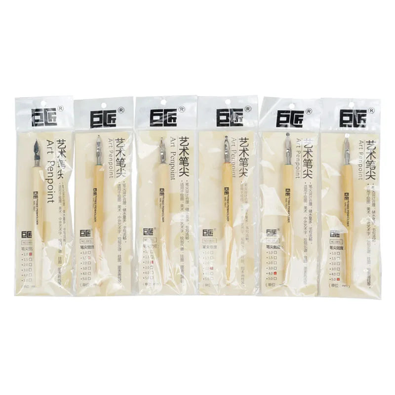 Premium Dip Pen Nib Set - Comic & Manga Line Drawing Pen Tips with Holder for Cartoon Art & Design