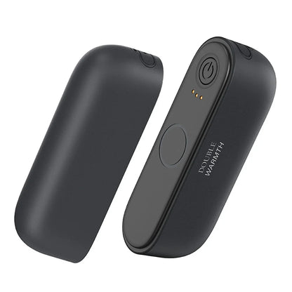 2-in-1 Portable Magnetic Rechargeable Hand Warmer – Compact Electric Pocket Heater for Outdoors & Tech Gifts