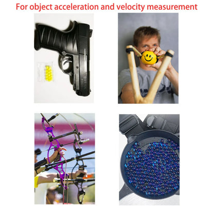 Speed Measuring Instrument – Shooting Chronograph for Ball Velocity, Energy Measurement, and Bullet Speed Testing