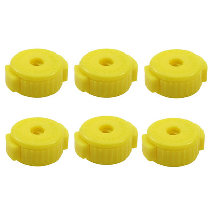 6-Pcs Drum Set Quick Release Caps – Cymbal Nut & Stand Screw Fixing Buckles for Drum Accessories