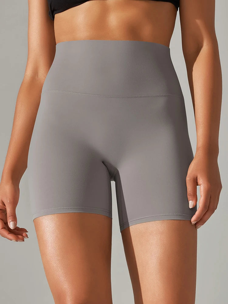 Women High Waist Yoga Legging Shorts - Squat Proof Quick Dry Fitness Cycling Shorts for Gym Workout & Sports