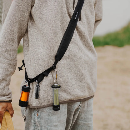 Adjustable Camping Shoulder Straps – Durable Webbing Loop Carry System for Hiking, Outdoor Gear & Travel