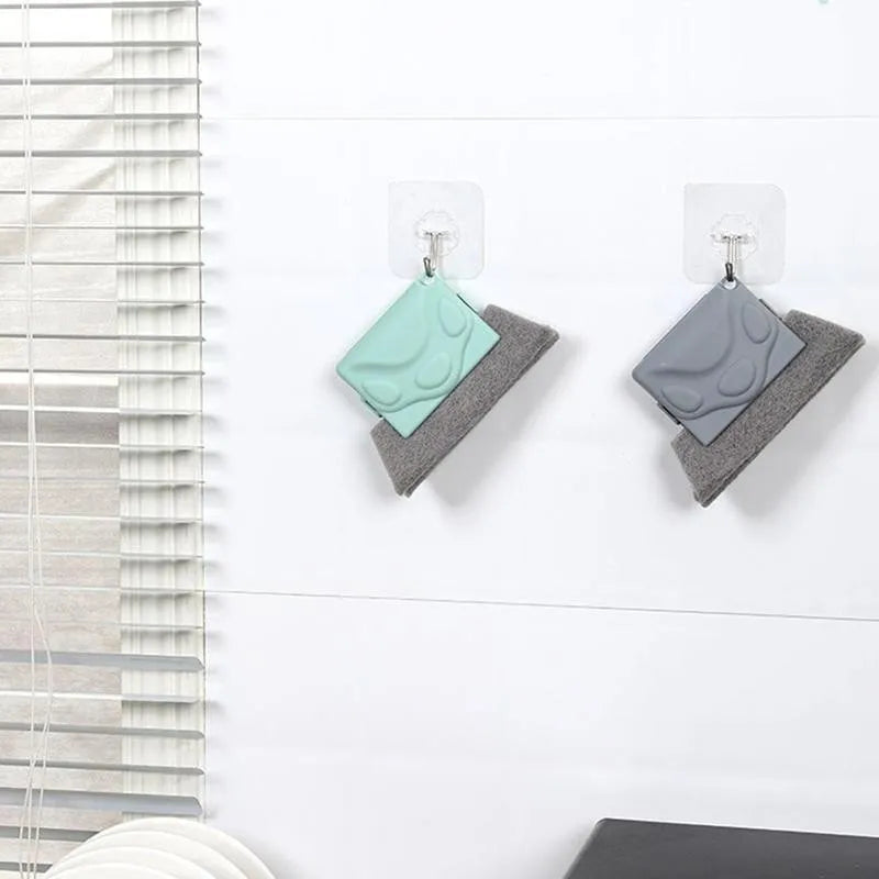 Efficient Window Groove Cleaning Brush and Cloth Set - Perfect Kitchen and Window Cleaning Tools for Sparkling Clean Window Slots!