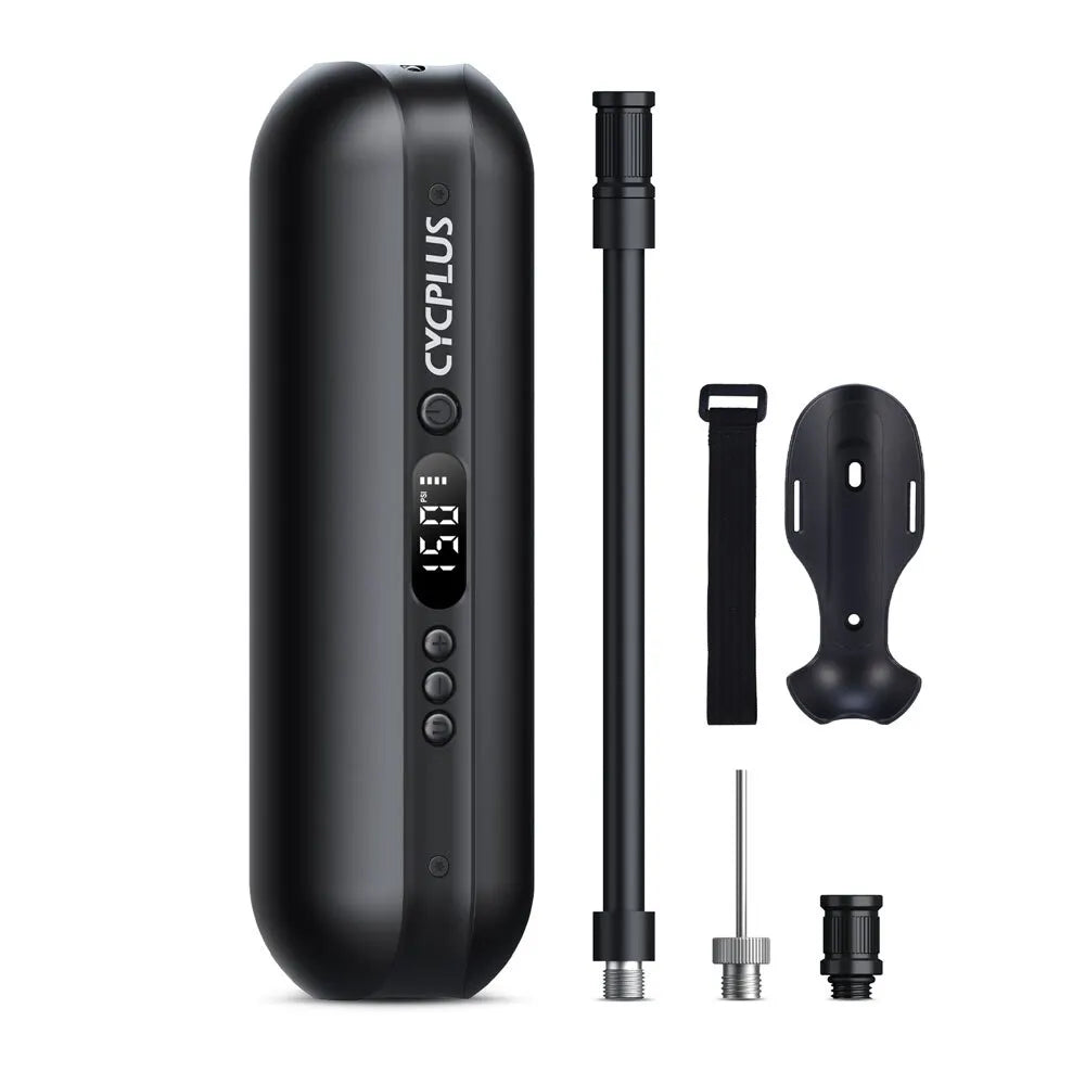 CYCPLUS A2 Wireless Air Compressor – Portable Smart Bicycle & Car Tire Pump, 150psi High Pressure for MTB, Bike, Ball
