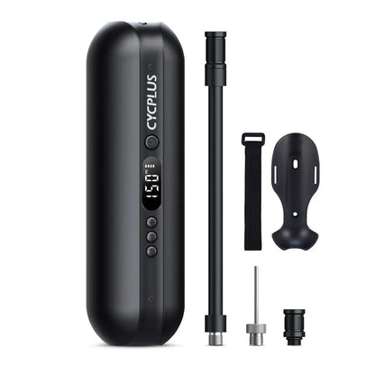 CYCPLUS A2 Wireless Air Compressor – Portable Smart Bicycle & Car Tire Pump, 150psi High Pressure for MTB, Bike, Ball