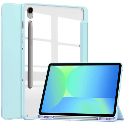 Samsung Galaxy Tab S10 FE 2025 Case — 10.9″ Tablet Cover with Pencil Holder for SM-X520/X526B & S9 FE