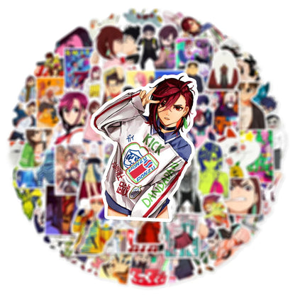 10/50/100/200PCS Dandadan Anime Stickers - Waterproof Cartoon Decals of Ken Takakura and Momo Ayase for Phones, Cars, Laptops, and DIY Crafts
