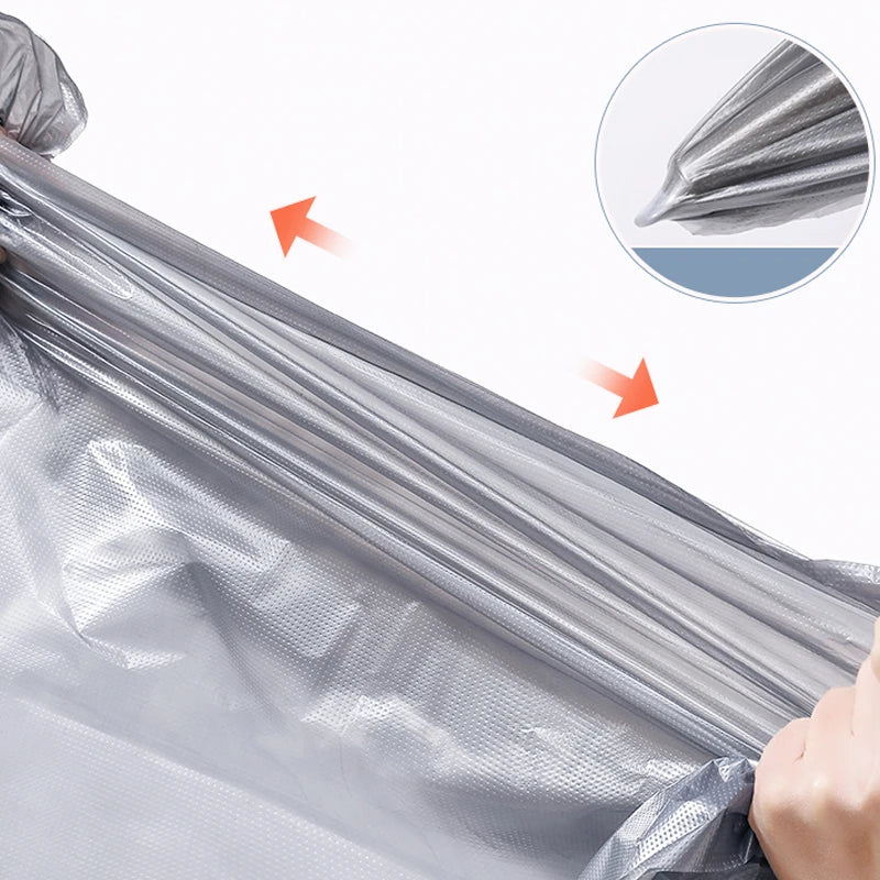 10PCS Large Plastic Storage Bags — Thick Moving & Organizer Bags for Clothes, Toys, Bedding, Duvets