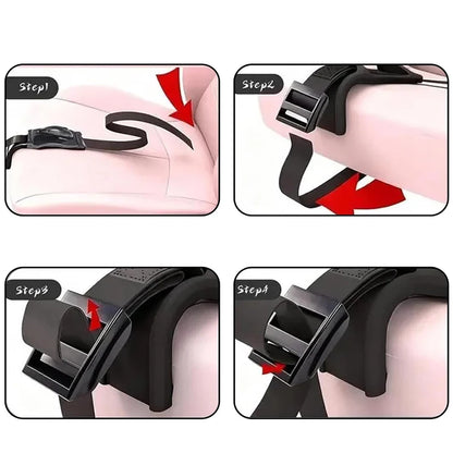 Pregnancy Seat Belt Adjuster - Maternity Car Safety Belt Protector for Comfortable Driving and Belly Pressure Relief
