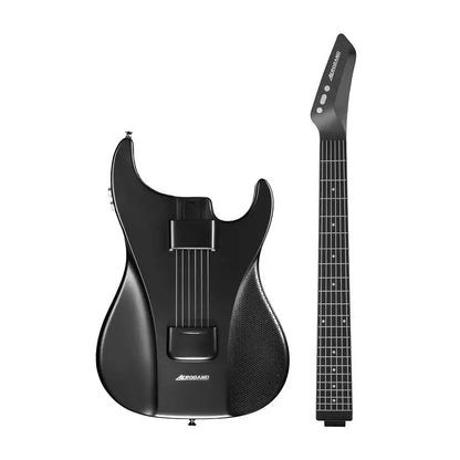 AeroBand Painless Smart Guitar - Silicone Strings, Bluetooth, 8 Sounds, USB MIDI Function, Ideal Gift for Adults