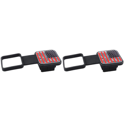 2-Inch Trailer Hitch Receiver Cover Plug – Waterproof Dustproof Tube Cap Protector for Auto Tow Hitch