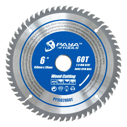PAYA TCT Circular Saw Blade - ATB Framing Blade for Wood Cutting, TÜV Rheinland Tested & Certified