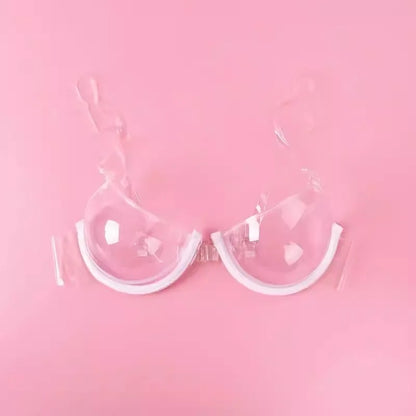 Transparent TPU Bra - Comfortable Invisible Strapless Bikini Cup Women's Lingerie Top