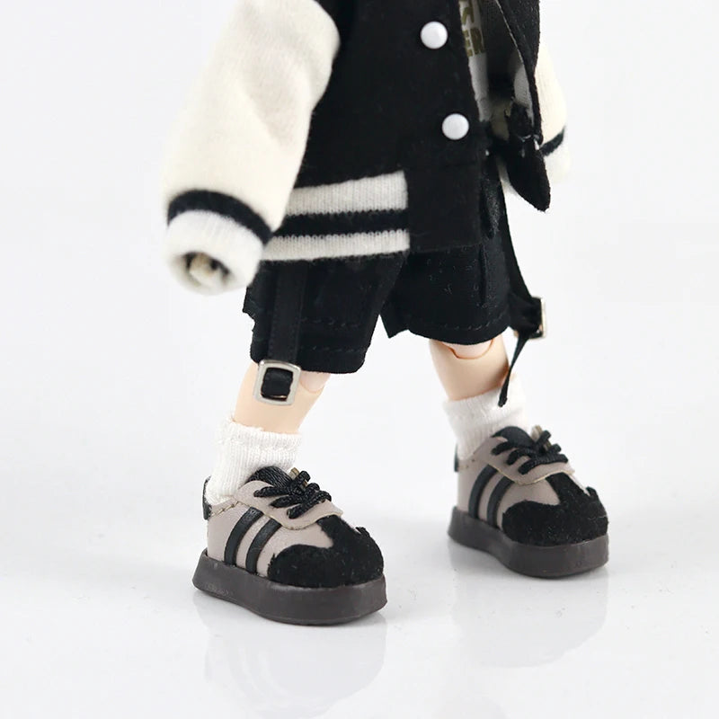 Ob11 Doll Shoes – Fashion Casual Sports Sneakers 1/12 BJD Accessories for Obitsu11, GSC, YMY & Body9 Dolls