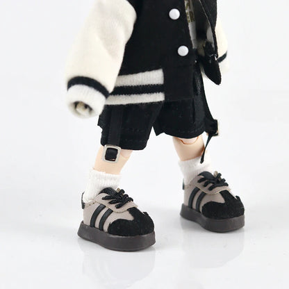 Ob11 Doll Shoes – Fashion Casual Sports Sneakers 1/12 BJD Accessories for Obitsu11, GSC, YMY & Body9 Dolls