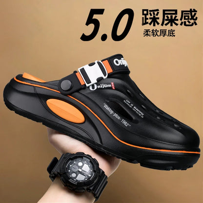 Men’s Classic Summer EVA Clogs – Breathable Anti-Slip Beach & Garden Slide Sandals