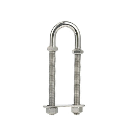 5" Stainless Steel Marine Boat U-Bolt – Stern & Bow Eye Tie Down Accessory