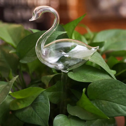 Decorative Glass Bird Watering Cans - 8 Styles Self-Watering Houseplant & Flower Glass Watering Device