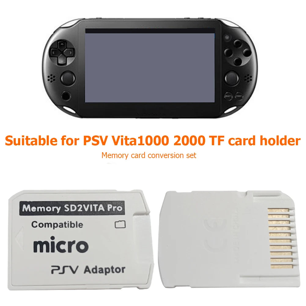SD2VITA 6.0 Memory Card Adapter for PlayStation Vita PSV 1000/2000 (System 3.65)