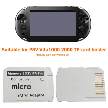 SD2VITA 6.0 Memory Card Adapter for PlayStation Vita PSV 1000/2000 (System 3.65)