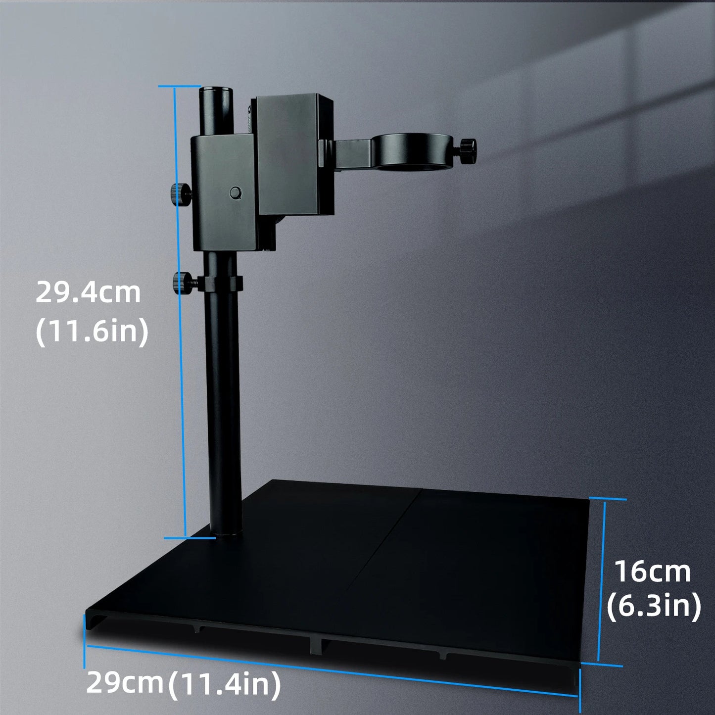 1080P 48MP 4K Digital Microscope – HDMI/USB/VGA Camera with 150X C-Mount & Articulated Arm for Repair
