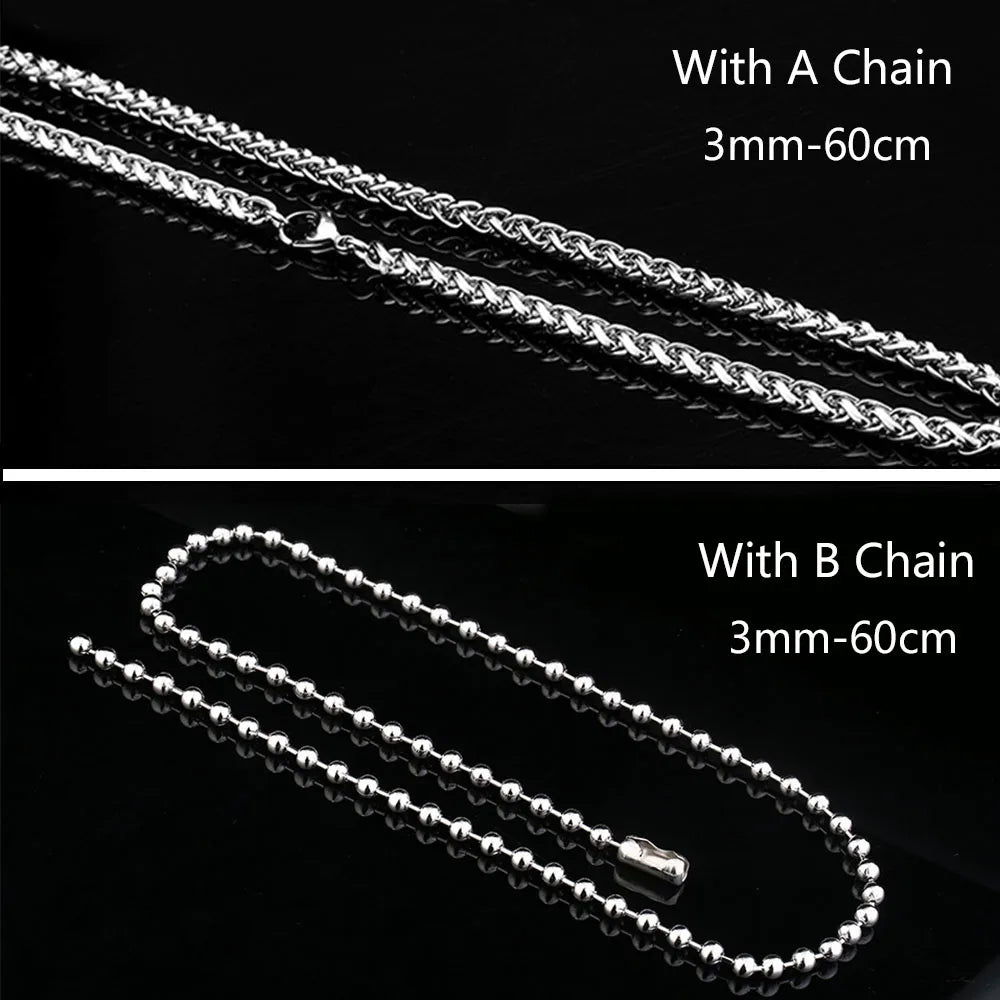 316L Stainless Steel Men’s Medusa Pendant Necklace — Vintage Snake Design Jewelry Accessory, Party Gift with Free Shipping