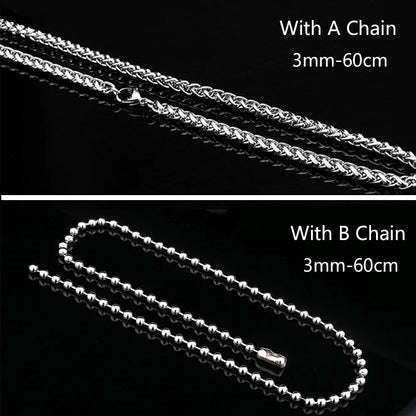 316L Stainless Steel Men’s Medusa Pendant Necklace — Vintage Snake Design Jewelry Accessory, Party Gift with Free Shipping