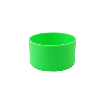 17 Colors 7.0CM Silicone Cup Bottom Cover – Heat Insulation Coaster Sleeve & Anti-Slip Water Bottle Sleeve
