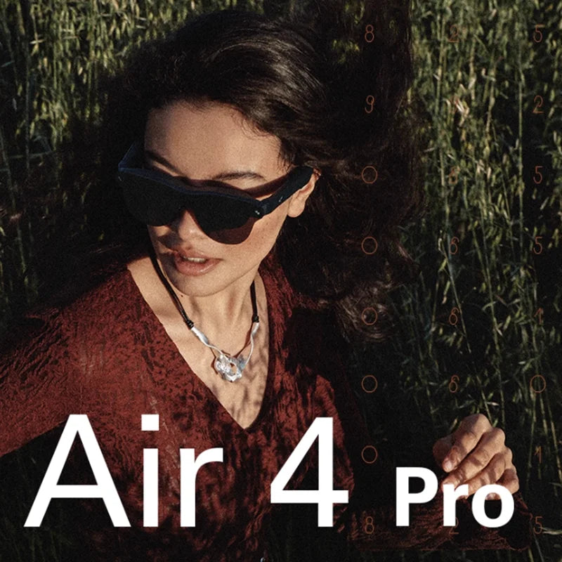 Rayneo Air 4 / 4 Pro AR Glasses 4K HDR10 135" Virtual Screen XR Head-Mounted Display Bluetooth DP Compatible Smart Glasses