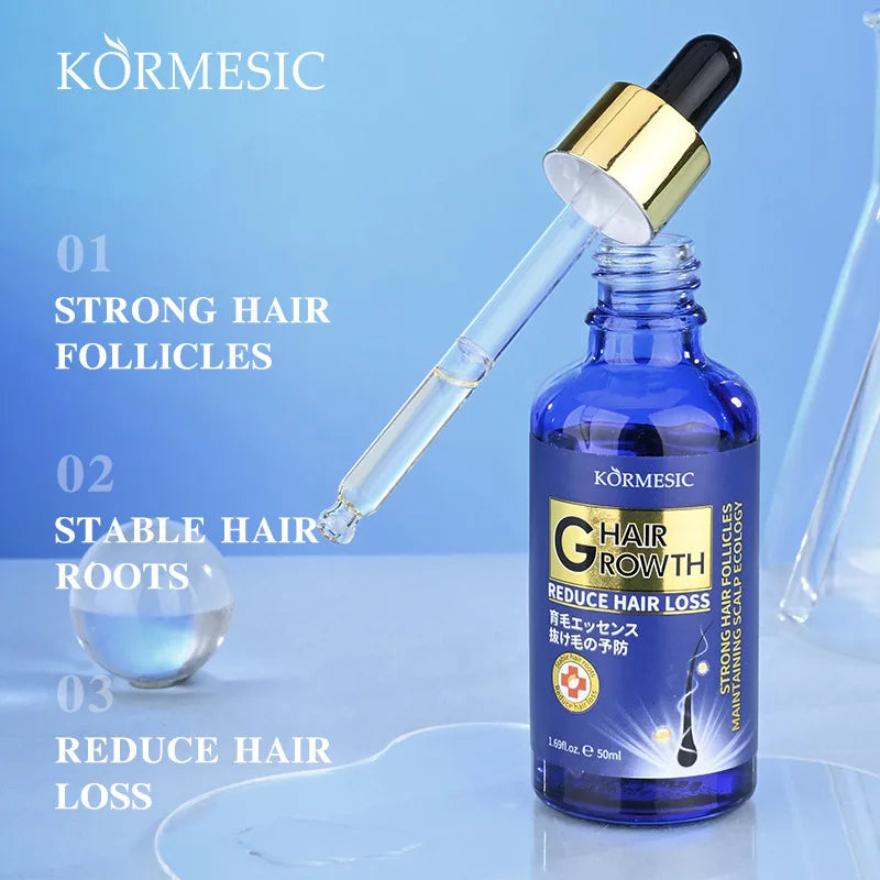 Hair Growth Serum Oil – Anti Hair Loss Treatment for Regrowth, Scalp Repair, Moisturizing & Nourishing Hair Care Solution
