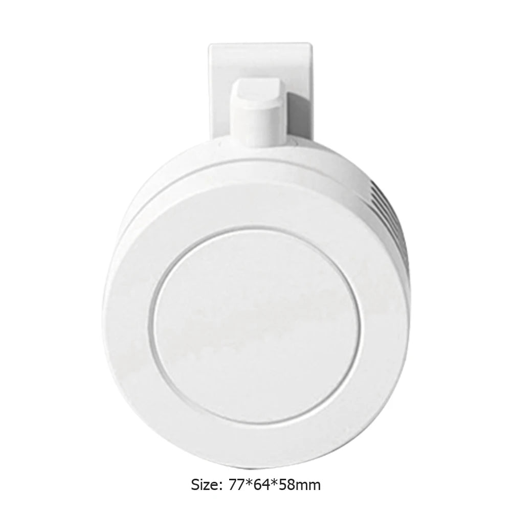 Portable Rechargeable Waist Fan – Wearable Mini Clip Belt Fan with 3 Speeds for Outdoor Work, Travel, Farming & Fishing